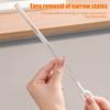 5Pcs Crevice Cleaning Brush with Drip-Dry Hanging Loop High-density Bristle Brush Beverage Prep Cleaning Tool