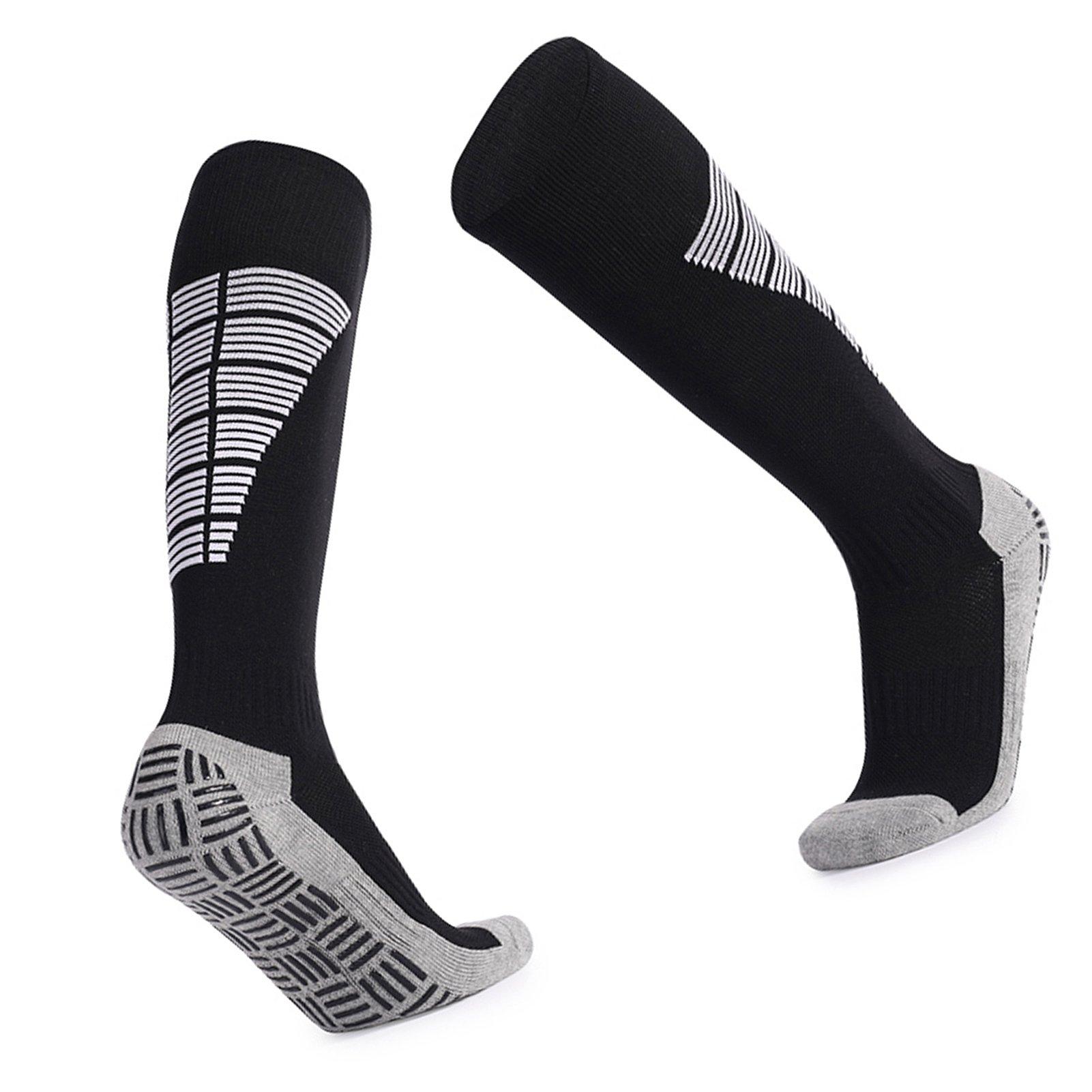 

Anti Slip Sport Knee High Socks Athletic Socks for Mens and Women Running Training Football