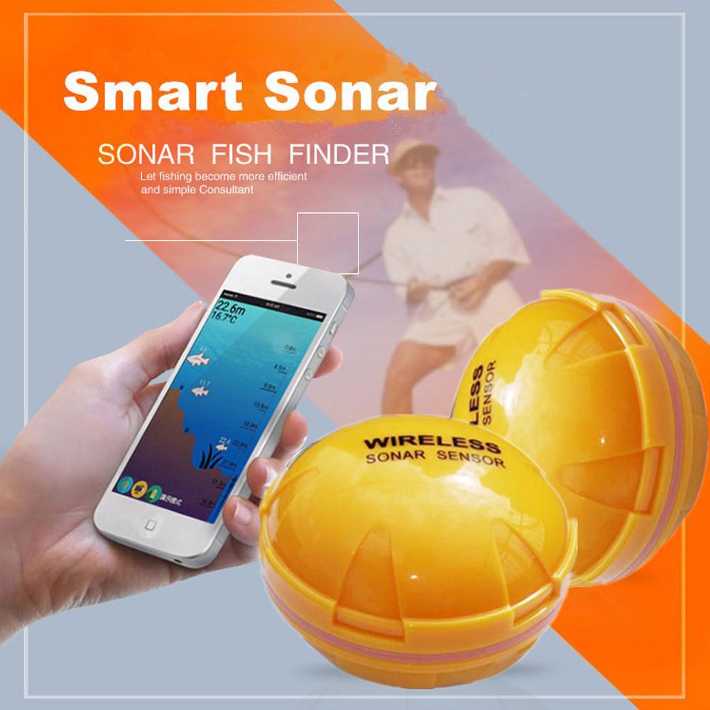 Bluetooth Wireless Underwater Sonar Finder: High-Definition Mobile Fish Detection
