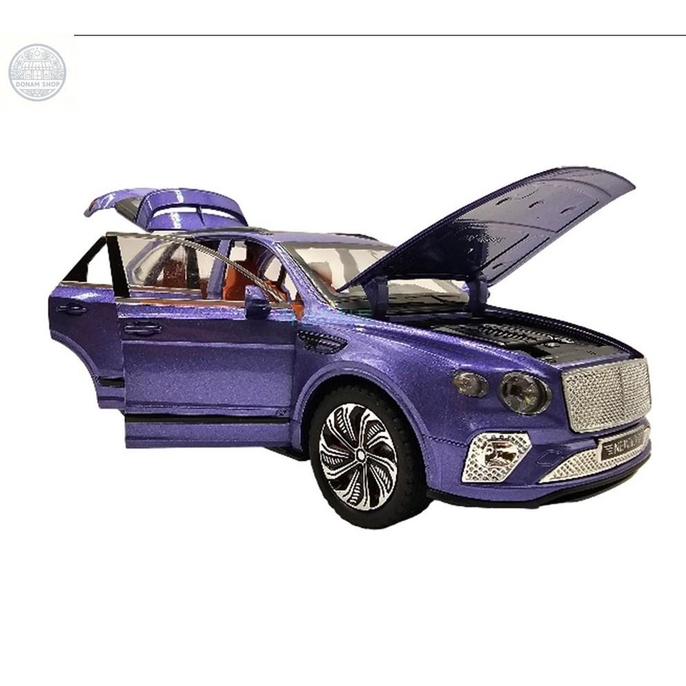 Bentley Bentayga SUV Diecast Model 1:24 Scale, Purple