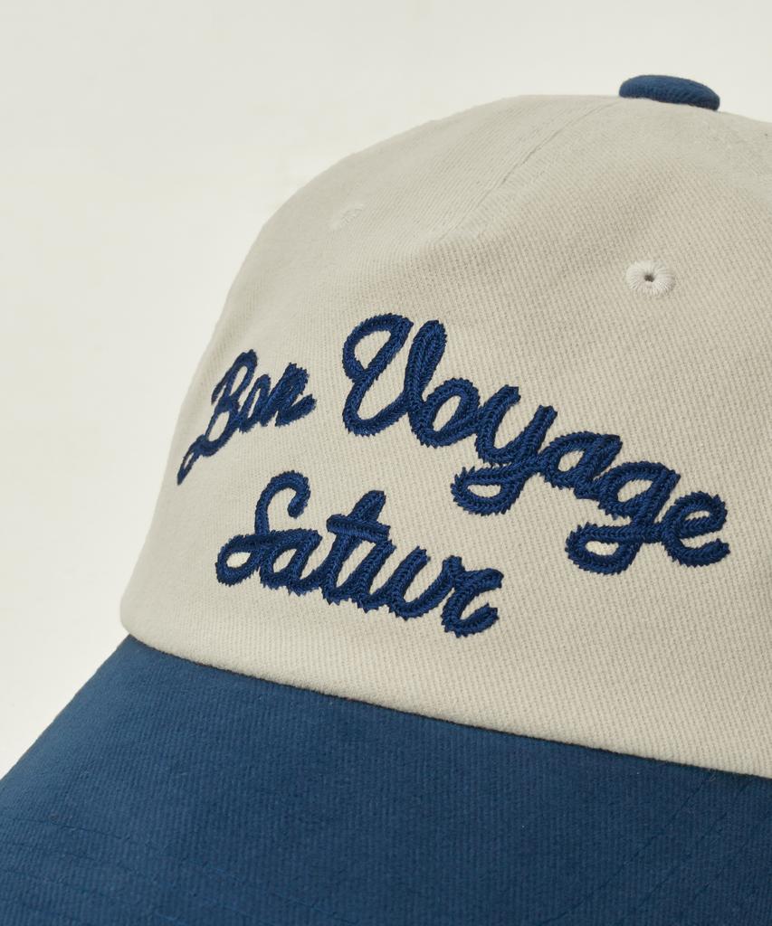 Seteo Bon Voyage Contrast 5 Panel Ball Cap Blue