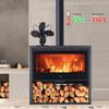 Stove Fan Heat Powered Fireplace Fan  Eco-fan Quiet 4 Blade Wood Burner Fireplace Fan Home Winter Warm Heat Distribution