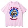 T-shirt da uomo Los Pollos Hermanos 100% Cotone Breaking Bad LOS POLLOS Fratelli del Pollo Stampata Gialla Divertente T-shirt Camicie da Uomo