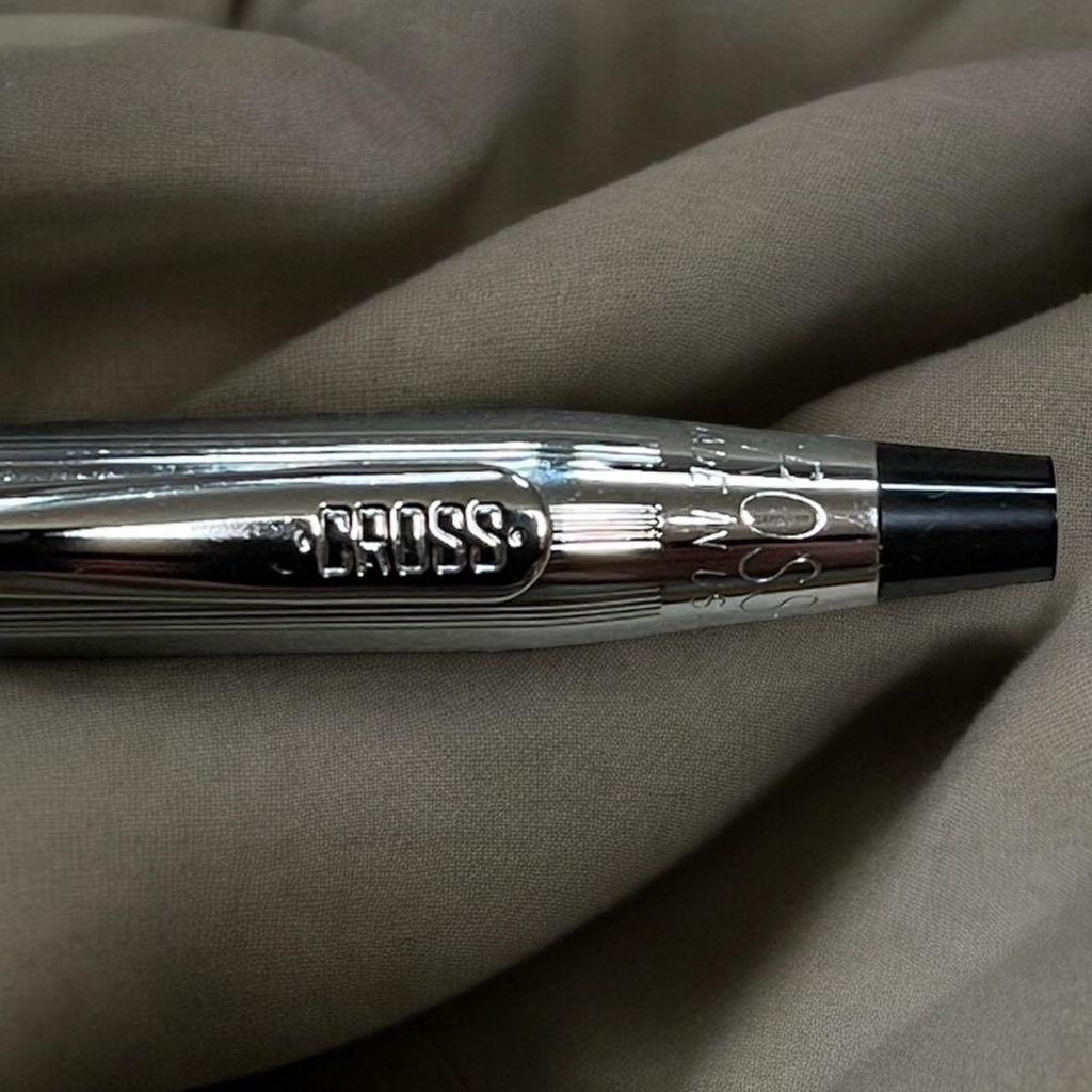 Used 【NewUnused】CROSS Ballpoint Pen, Chrome, 3502