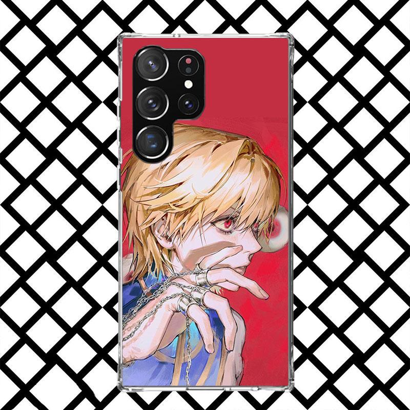 Huner X-Hunters Kurapika Phone Case for Samsung Galaxy S26 S25 Edge S24 S23 Ultra S22 Plus S21 FE S20 + Soft Cover Print Fundas