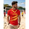 Modă pentru Bărbați Tricou cu Imprimeu 3D pentru Bărbați Gât Rotund Mânecă Scurtă Trendy Street Wear