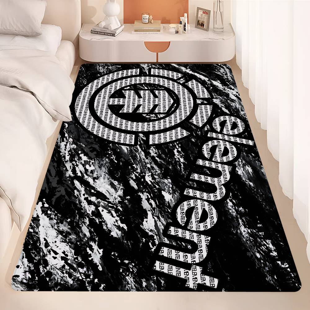 Tappetino per Porta Logo Skateboard E-Element Lavabile Antiscivolo Tappeto per Area Salotto Divani Sedie Tappeti per Area Comodino Cucina