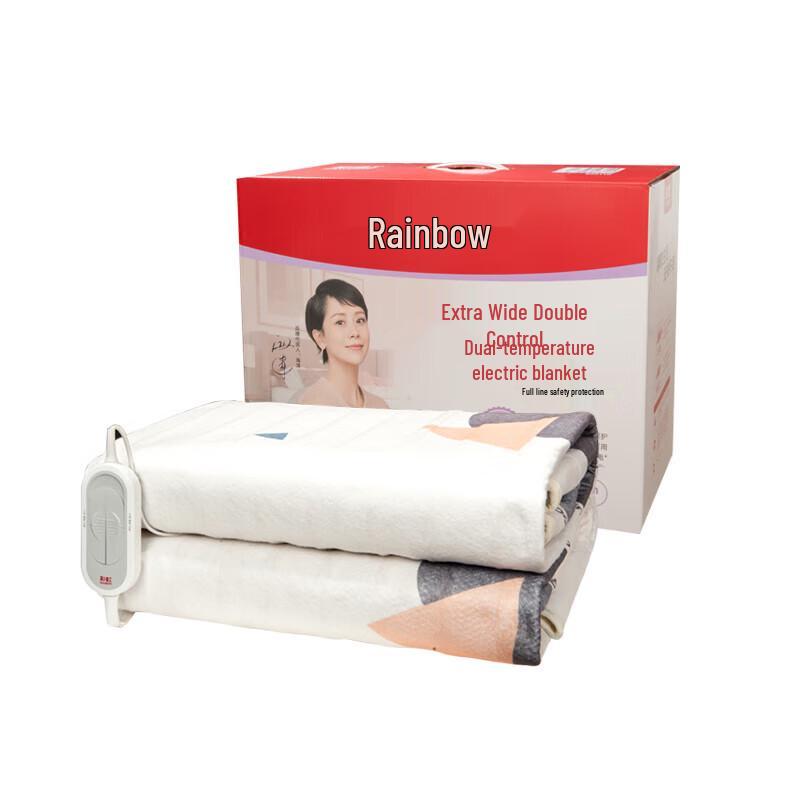 

Rainbow Dual Control Electric Blanket