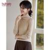 YUZHAOLIN Women's High-Neck Wool Blend Sweater