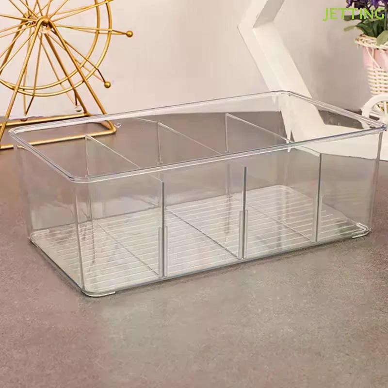 Desktop Office Item Storage Box Multifunctional Storage Box With Lid Acrylic Coffee Bag Compartment Box Cosmetics Storage Box