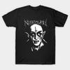 Asian Size Cotton Unisex Tshirt Print T-shirt Black Metal Nosferatu T-shirt No-Cut Print Regular Fit