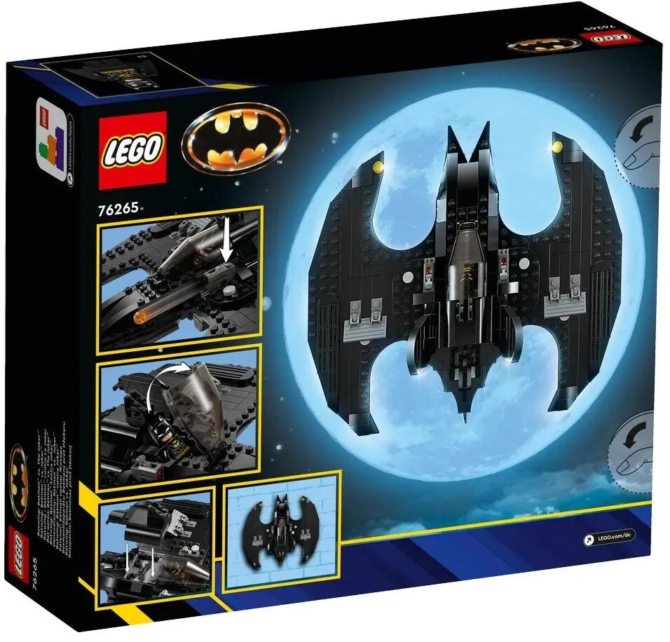 LEGO конструктор Flugzeug DC Comics Super Heroes – Бэтвинг: Бэтмен против Джокера (76265)