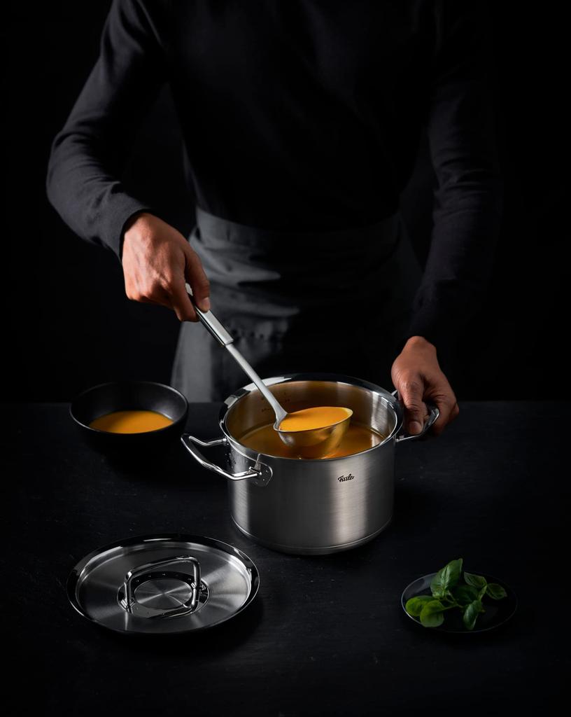 Fissler Original Profi Collection Stainless Steel Soup Ladle [Official Japanese Product] 084-008-08-000