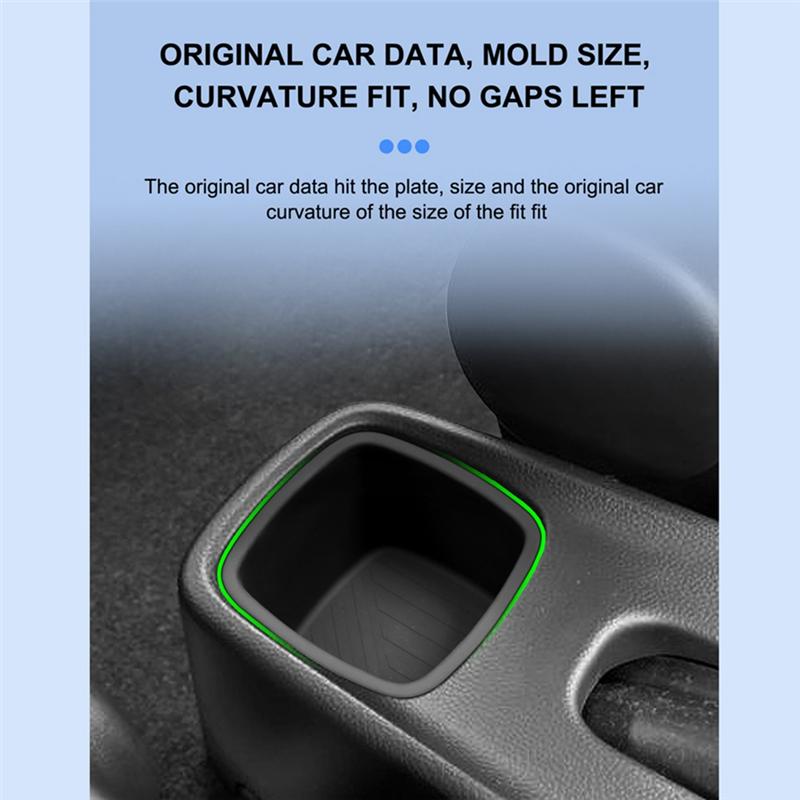 Auto Mittelkonsolen-Getränkehalter Hinten Für SWIFT 2016-2026 Silikon-Wasserbecherhalter