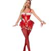 Christmas dress sexy lingerie bunny uniform seduction sexy hot pure lust pajamas