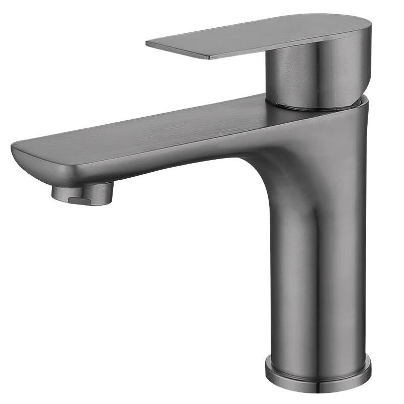 TLXT 304 SS Cold Water Basin Faucet, Brushed
