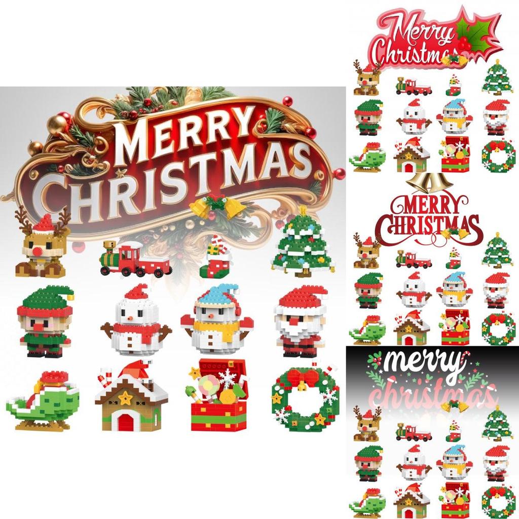 Colorful Compatible Mini Building Blocks Toy Set For Creative Kids And Girls