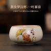 Master Cup Ru Kiln Personal Single Cup Ceramic Tea Tasting Cup Kung Fu Tea Set Tea Drinking Cup High-End Tea Cup Special For Tea Bowl