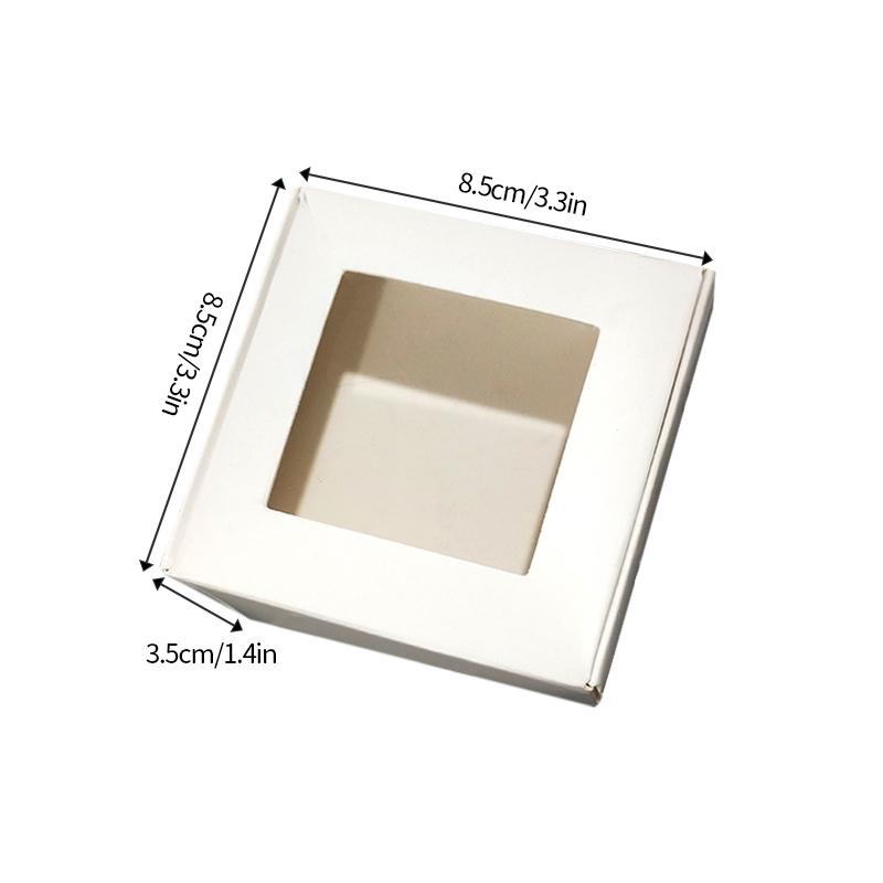 10/20Pcs Cardboard Boxes Packaging Pastry Cake Gift Packaging Boxes Kraft Paper Jewelry Gift Box Wrapping Box Cajas De Empaque