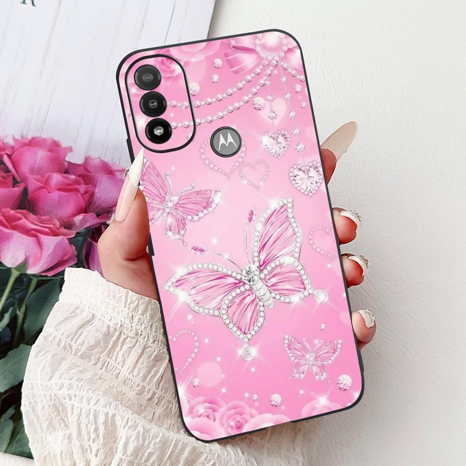 For Motorola Moto E20 E30 E40 Case Luxury Painted Cover Soft Silicone Phone Case For Motorola E20 E 30 40 MotoE30 MotoE40 Fundas