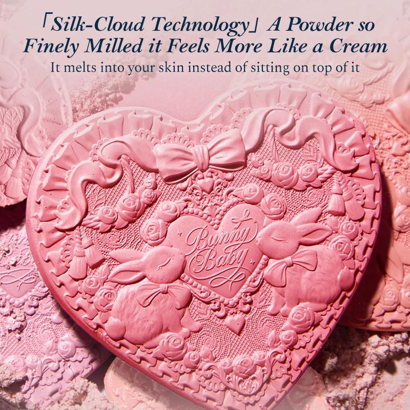 Flower Knows Bunny Garden Collection Embossed Blush