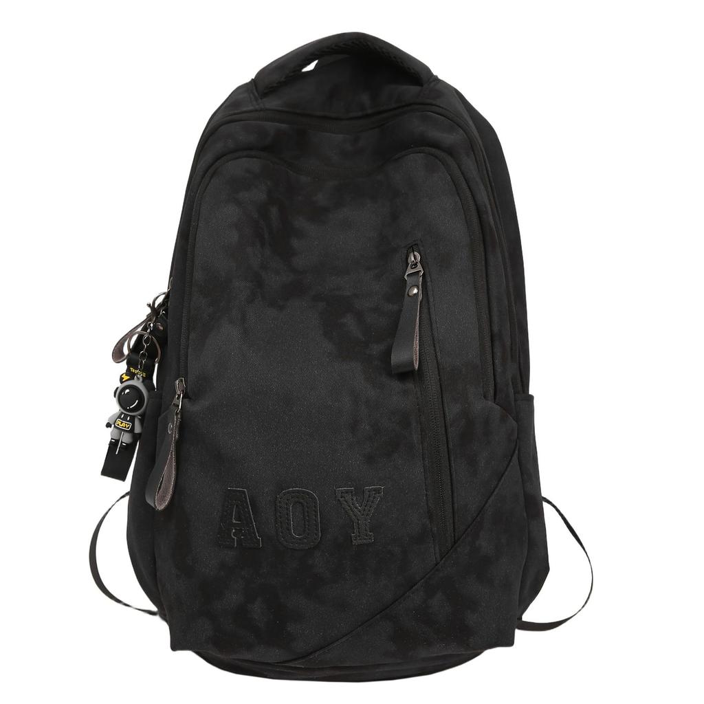 School bag high value dark lines gradual change color junior high school students lightweight versatile leisure outdoor