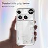 KEYSION Four-Corners Shockproof Transparent Case for Nothing Phone 3 Soft TPU+PC Clear Phone Back Cover for Nothing Phone 3