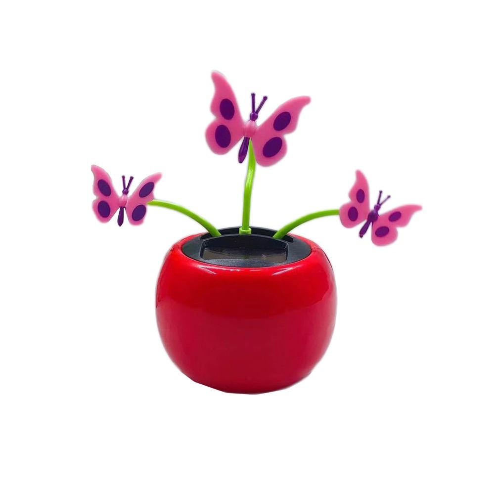 Delicate and Charming Solar Powered Dancing Flower Attractive Home Decorations