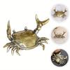 New Creative Cute Crab Pen Holder Weightlifting Crabs Penholder Bracket Storage Rack Gift Stationery Children's Day Gifts.