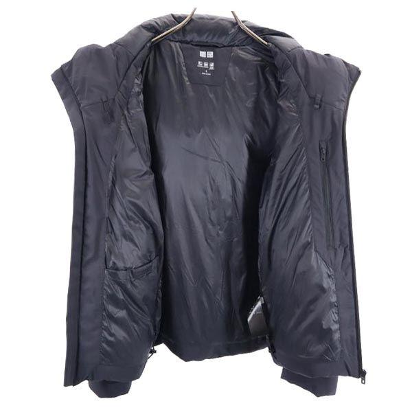 Uniqlo Seamless Down Jacket S Black Hood Men's Used