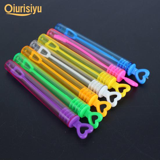 12Pcs Star Heart Shape Bubble Makers Sticks Wands Party Children Kids Fun Toys