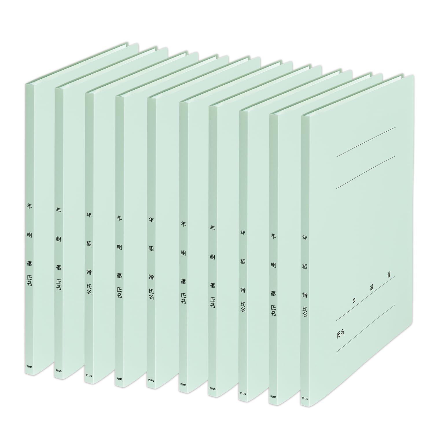 

Plus Pocket Year and Class Name Clear 20 Pack of x 10 File, File, FF, Pockets, 10, Blue, FC-122GA, 84-890 синій