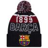 Wintermütze - FC BARCELONA - FC Barcelona x New Era - Schwarz - 100% Acryl - Unisex für Jugendliche