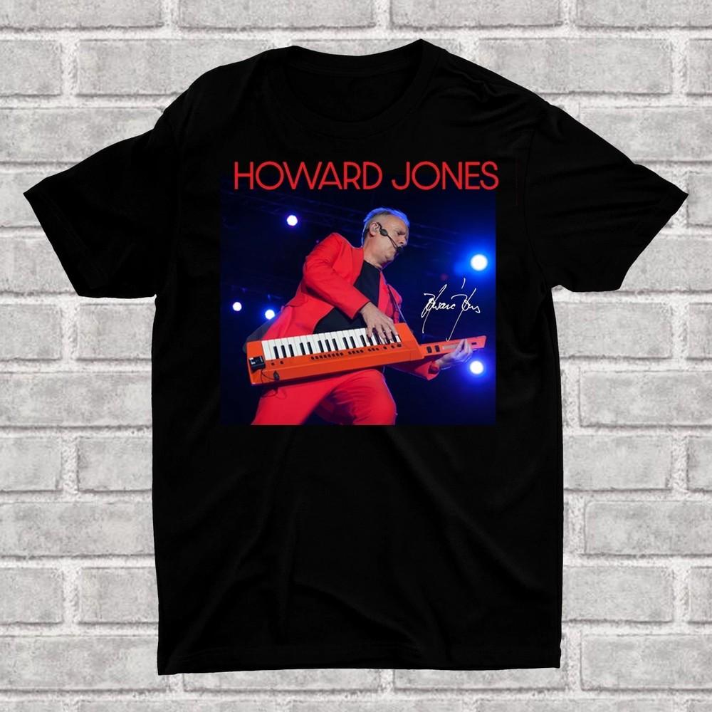 NEW Howard Jones Album Singer Signature T Shirt All Size S-5XL CS193 Unisex T-Shirt XXXXL