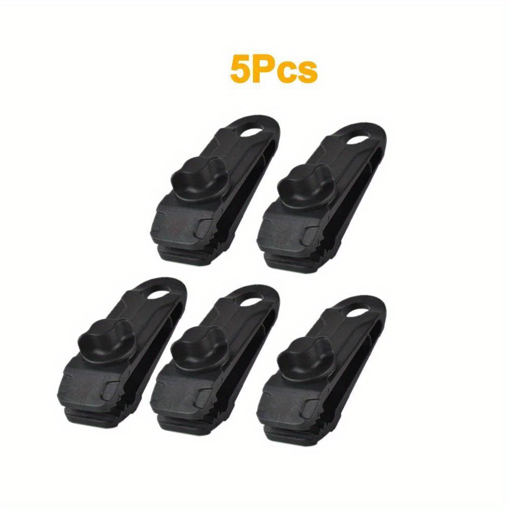 10/8/5 PCS Tarpaulin Clip Awning Tent Clamp Canopy Lashing Buckle Jaw Grip Outdoor Camping Hook Anchor Windproof Rope Barb