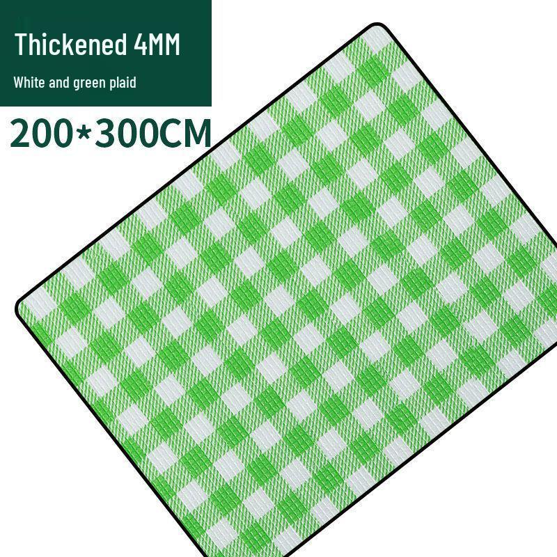 Wasserdichte Picknick- und Campingmatte für den Außenbereich: Dick, Tragbar, Feuchtigkeitsbeständig für Strand, Rasen, Zelt und Krabbeln