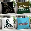 Singer - Drake Cushion Cover Cushion Cover Set 4Pcs 50X50 45X45 40X40 Pillowcase Decorative Sofa Home Decor