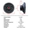 6.5-inch Coaxial Car Speaker MAX 120W High Power 2-way Speaker Car Audio Modification Spider Model Music Stereo HIFI Experience