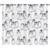 Curtain Cartoon Marine Life Jellyfish 3D Digital Printing Blackout Curtain Perforated Bay Window