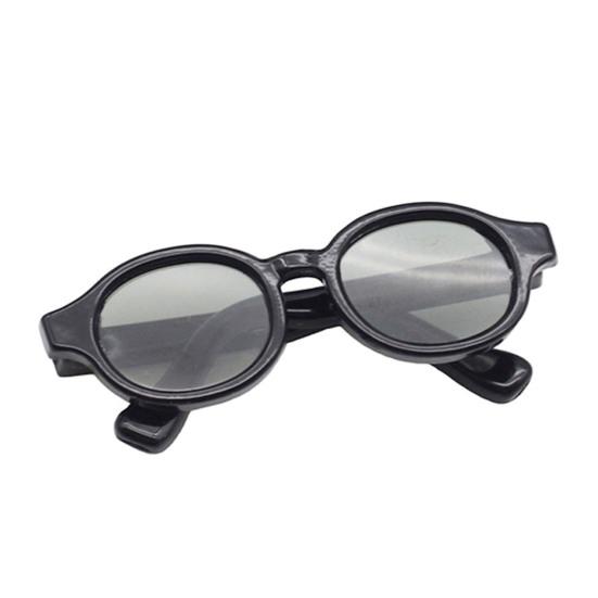 

Декоративные кукольные солнцезащитные очки Милые прозрачные пластиковые очки из ПЭТГ для кукол Модная одежда