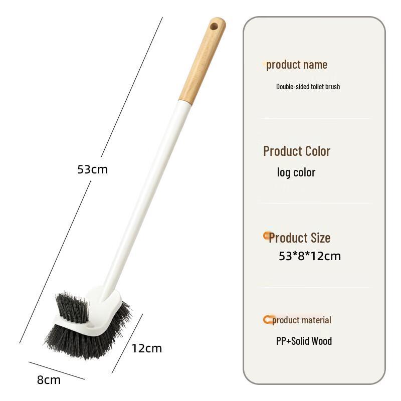 

cmaos Двусторонняя настенная щетка для унитаза