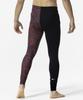 Mizuno Graphic Long Size Red Baseball/Softball Fleece-Lined Tights, L,
