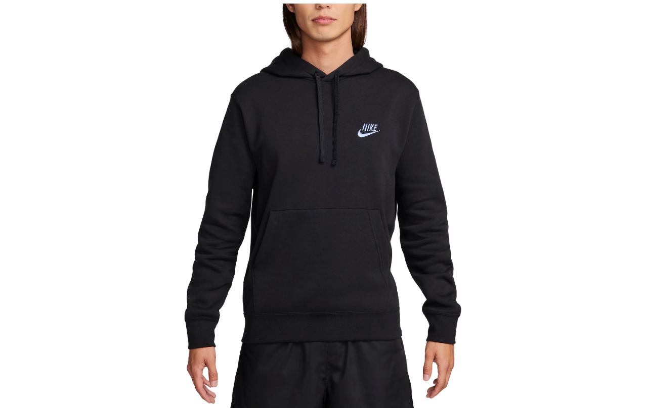 

Nike Sweatshirts Men s Black Hooded Moderate Regular HF4762-010 M