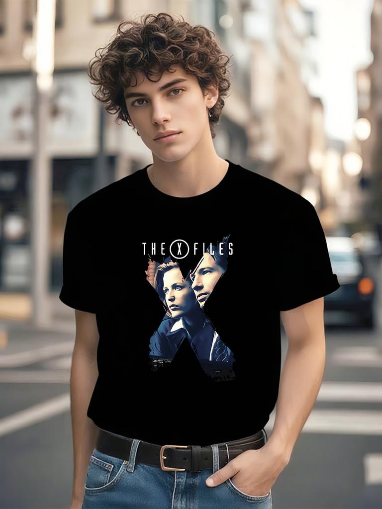 T-shirt con Dana Scully e Fox Mulder: La Verità Rimane Nascosta - Regalo per Fan del Film X-FILES