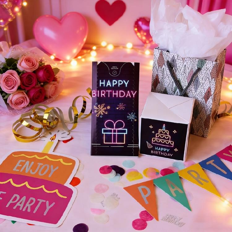 Stable PET Explosions Gift Case Ensuring Safe and Fun Surprise Effect for Various Event Including Anniversaries Graduations and Holiday Gatherings