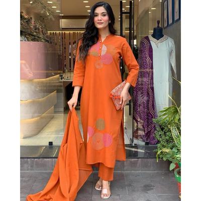 Presenting New Roman Fabric Beautiful Suit Set