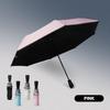 UPF 50+ Reverse-Folding Windproof Umbrella with LED Projector