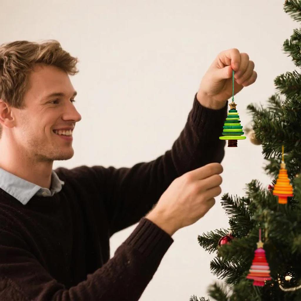 Button Christmas Tree DIY Pendant Christmas Decoration
