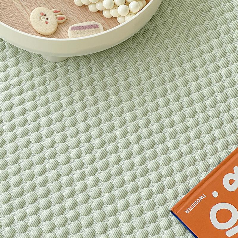 Antibacterial Breathable Fitted Sheet Cool Feeling Silk Mint Water Molecule Cooling Mat Summer Cool Bed Cover (With Pillowcase)