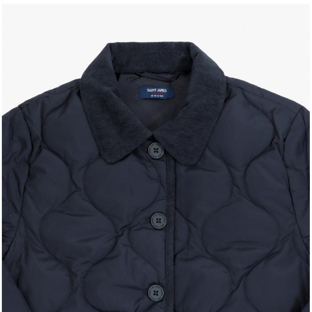 Saint JameS Women S Jacket Quilting 4246 Amiral